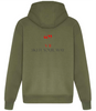 Earthy Green 237 Powder Hoodie - Ski it your way collection Hoodie SkiityourwayEarthGreenHoodieBack 237 Collective