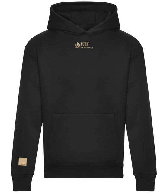 Black 237 Padel Special Edition Britsh Padel Academy Collection Hoodie 237PadelBPASpecialEditionJH120NEWDeepBlackFRONT 237 Collective