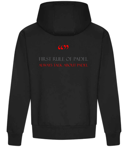 237 Padel Hoodie -  First rule of padel collection