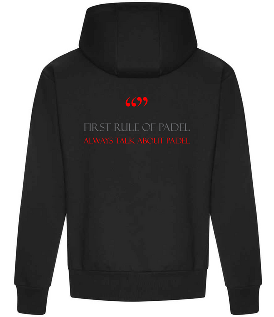 237 Padel Hoodie -  First rule of padel collection