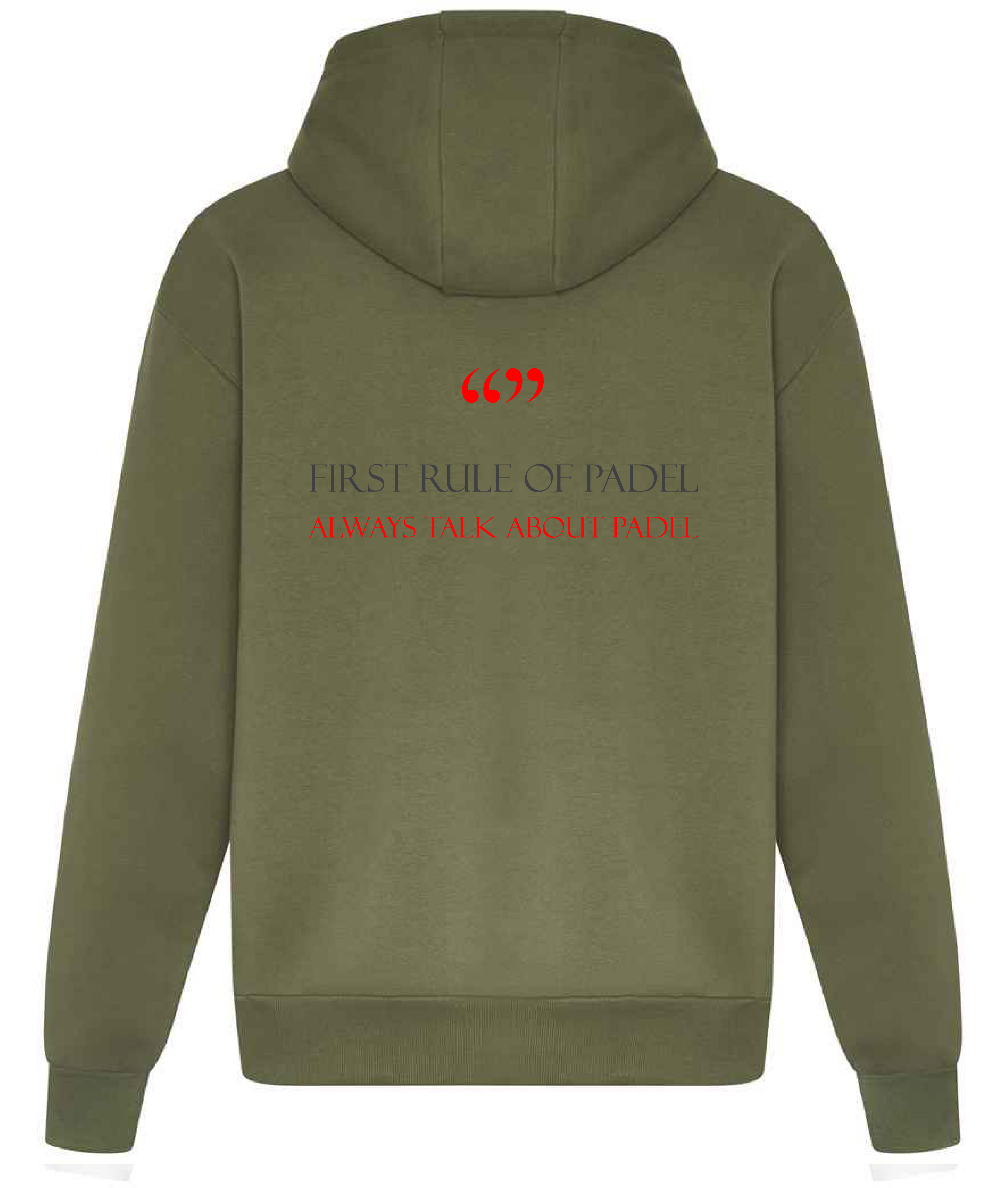 237 Padel Hoodie -  First rule of padel collection