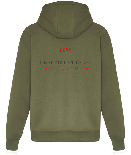 237 Padel Hoodie -  First rule of padel collection