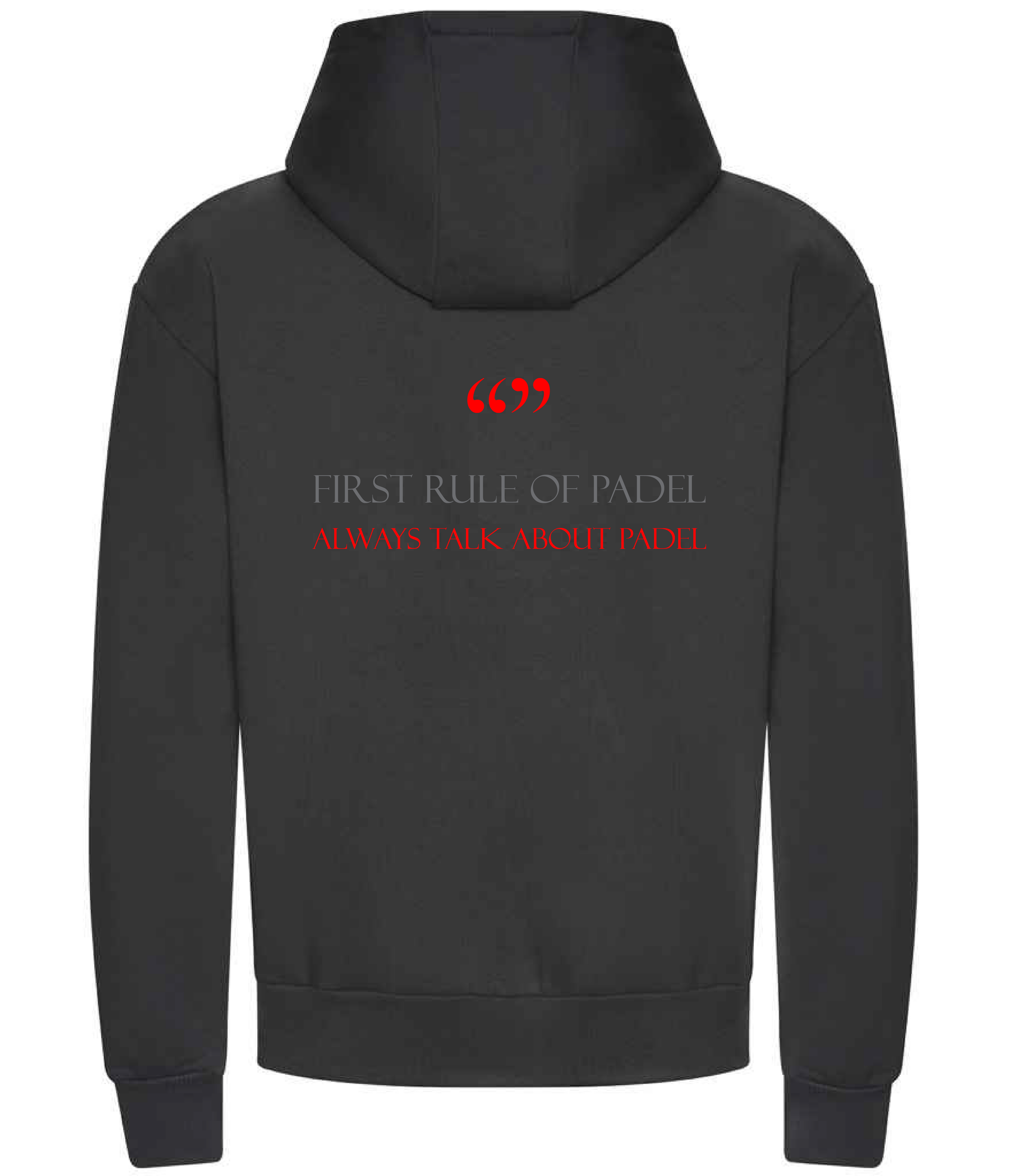 237 Padel Hoodie -  First rule of padel collection