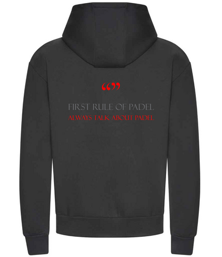 237 Padel Hoodie -  First rule of padel collection