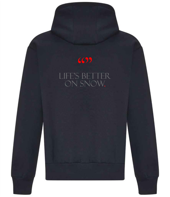 237 Powder Hoodie -  Life's better on snow collection