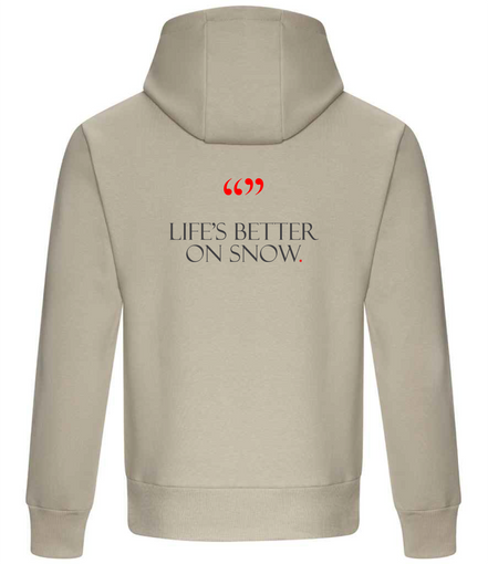 237 Powder Hoodie -  Life's better on snow collection