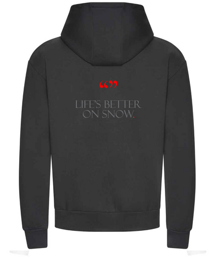 237 Powder Hoodie -  Life's better on snow collection