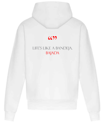 237 Padel Hoodie -  Life's like a bandeja collection
