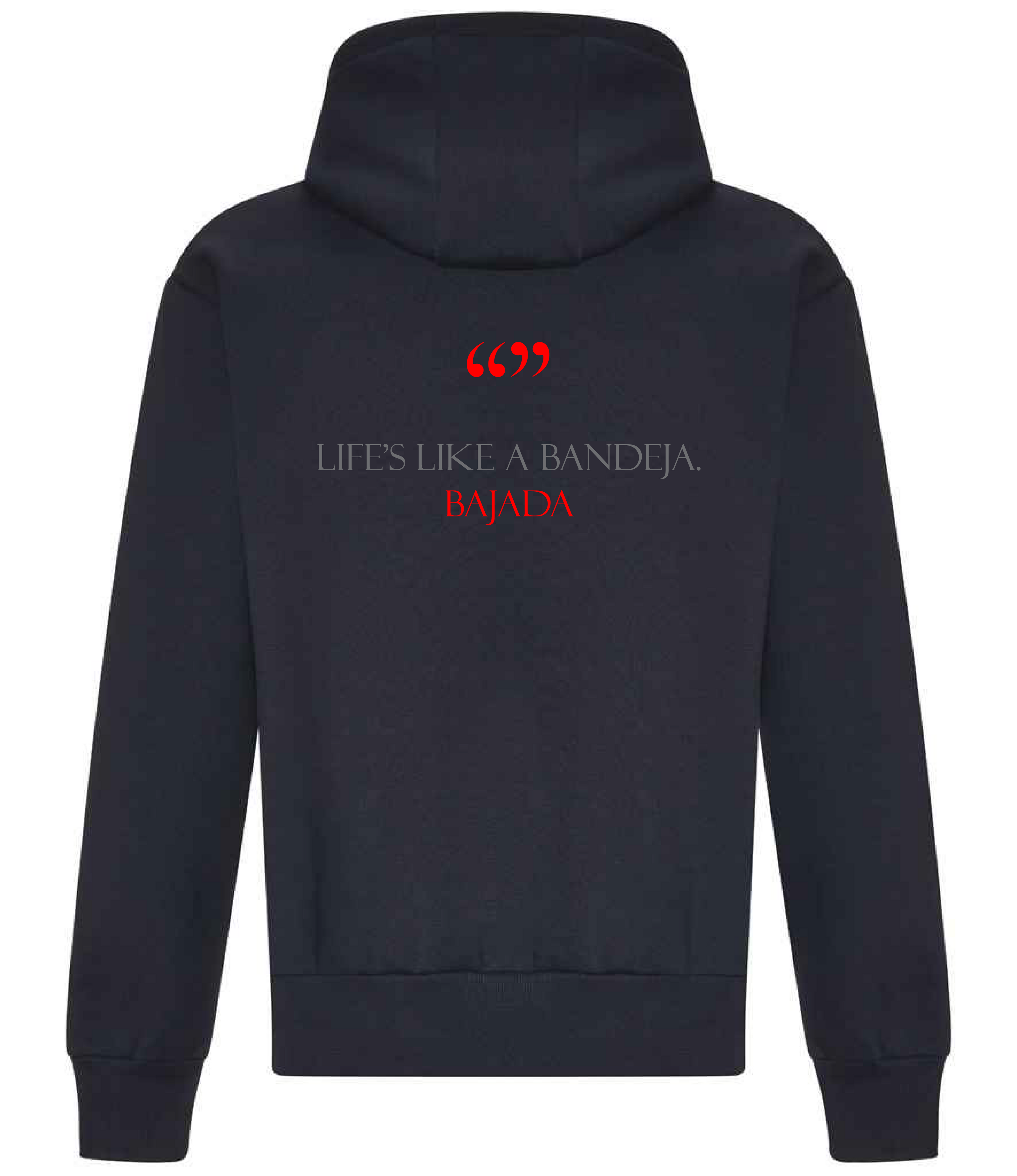 237 Padel Hoodie -  Life's like a bandeja collection