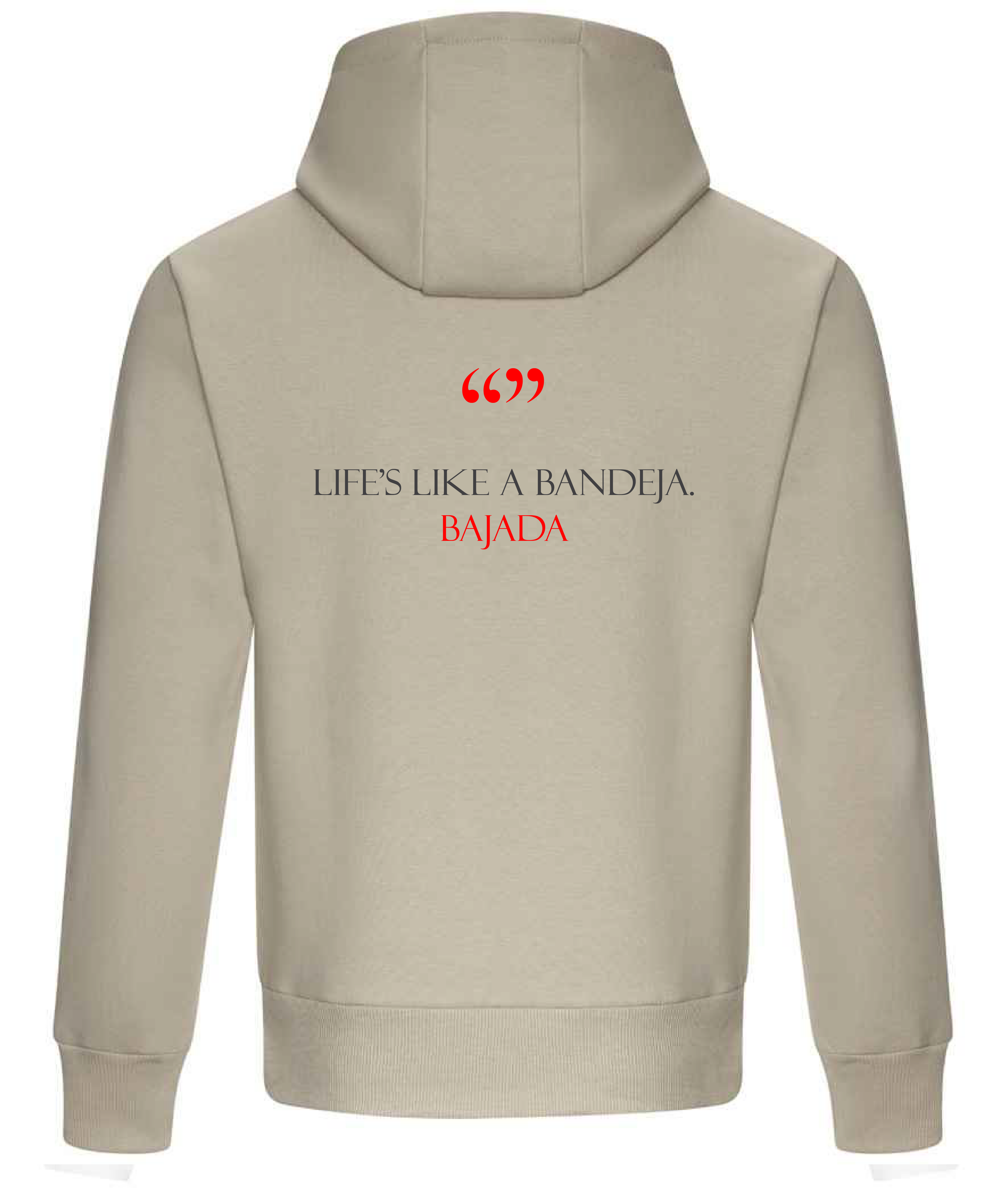 237 Padel Hoodie -  Life's like a bandeja collection