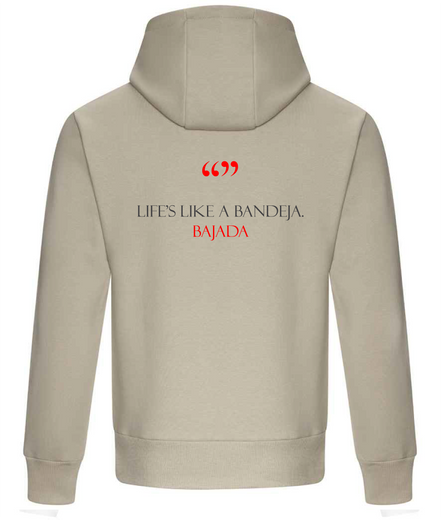 237 Padel Hoodie -  Life's like a bandeja collection